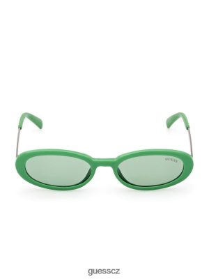 GUESS Czarna Torebka - GUESS Originální oválné sluneční brýle zelený unisex 2BRD3747 příslušenství