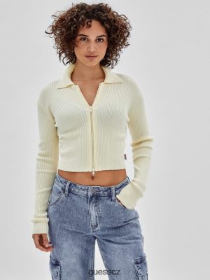 GUESS Czarna Torebka - GUESS Originals Eco Dual-Zip svetr Citron Frost unisex 2BRD1287 oblečení