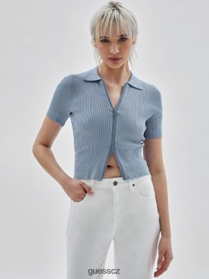 GUESS Czarna Torebka - GUESS Originals Eco Zip svetr Sky soumrak ženy 2BRD1365 oblečení