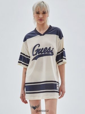GUESS Czarna Torebka - GUESS Originals Jersey tričko šaty Sandy Shore ženy 2BRD306 oblečení