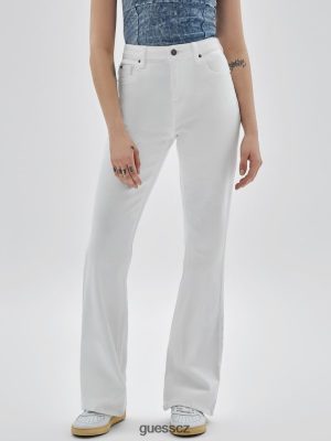 GUESS Czarna Torebka - GUESS Originals Kit Bootcut Jeans Jděte stárnou bílou praní unisex 2BRD171 oblečení