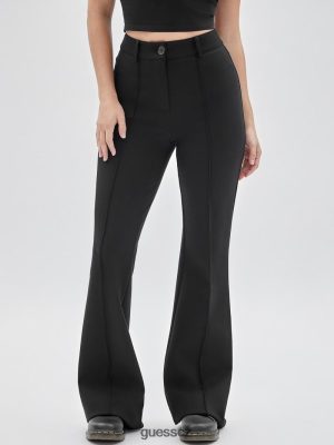 GUESS Czarna Torebka - GUESS Originals Pintuck Foured kalhoty černý unisex 2BRD2046 oblečení