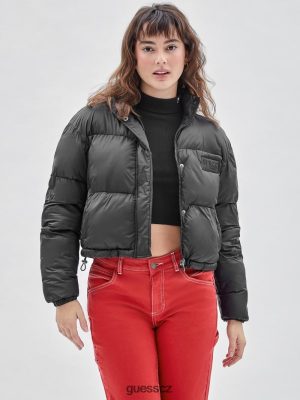 GUESS Czarna Torebka - GUESS Originals Puffer Jacket černý unisex 2BRD1800 oblečení