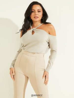 GUESS Czarna Torebka - GUESS Priya studený svetr svetr Pasadena Stone ženy 2BRD1410 oblečení