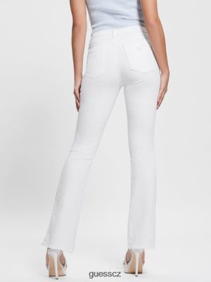 GUESS Czarna Torebka - GUESS Sexy vzpřímené džíny čistá bílá ženy 2BRD24 oblečení