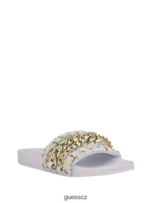 GUESS Czarna Torebka - GUESS Sledy SALEMA CHECTING TWEED Panna ženy 2BRD3504 obuv