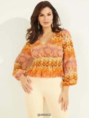 GUESS Czarna Torebka - GUESS Sonora Top Sonora Skin ženy 2BRD1494 oblečení