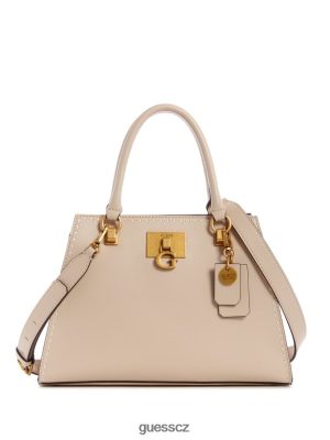 GUESS Czarna Torebka - GUESS Stephi přítelkyně Satchel béžový ženy 2BRD3279 tašky