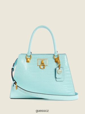 GUESS Czarna Torebka - GUESS Stephi přítelkyně Satchel surfovat ženy 2BRD3291 tašky