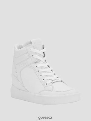 GUESS Czarna Torebka - GUESS Světle na klínové logo Blairin Bílé graffiti ženy 2BRD3345 obuv