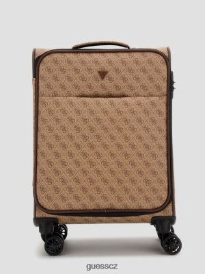 GUESS Czarna Torebka - GUESS VEZZOLA CHILAL TRACELY TRAYSE BAG bambus ženy 2BRD3174 tašky