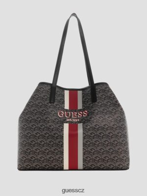 GUESS Czarna Torebka - GUESS Vikky velký tote Hlavní zelená ženy 2BRD3228 tašky