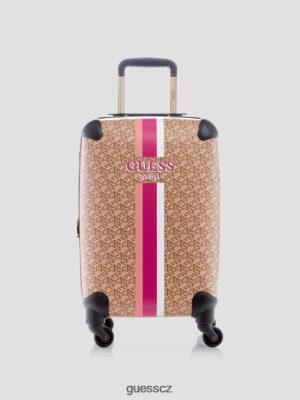 GUESS Czarna Torebka - GUESS Wilder G Cube kubel 4-kol kufr Topanga Wash ženy 2BRD3177 tašky