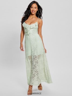 GUESS Czarna Torebka - GUESS šaty Kellie Lace Maxi Dusty Fern Multi ženy 2BRD309 oblečení