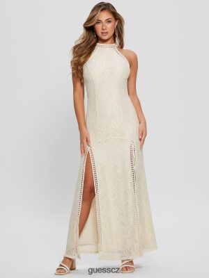 GUESS Czarna Torebka - GUESS Šaty na krajky západ slunce holubice bílá ženy 2BRD300 oblečení