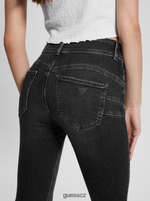 GUESS Czarna Torebka - GUESS ekologické tvarování hubených džínové džíny stanice černá ženy 2BRD51 oblečení