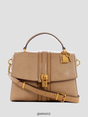 GUESS Czarna Torebka - GUESS ginevra texturovaný horní rukojeť crossbody Bleu/drifter Wash ženy 2BRD2829 tašky
