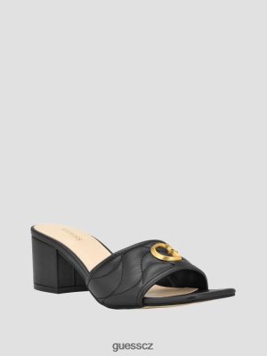 GUESS Czarna Torebka - GUESS sandály ulliy černý ženy 2BRD3402 obuv