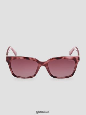 GUESS Czarna Torebka - GUESS čtvercové plastové sluneční brýle fialová ženy 2BRD3675 příslušenství