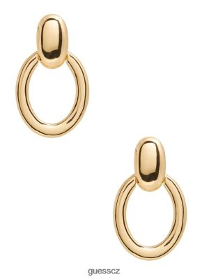 GUESS Czech Republic - GUESS 14K Zlato potíže s náušnicí Stříbro/zlato ženy 2BRD3874 příslušenství