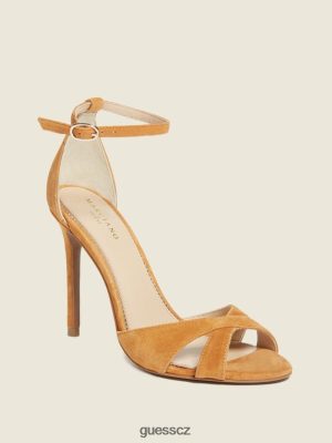 GUESS Czech Republic - GUESS Abiele kožený sandál MBRN-1 ženy 2BRD3451 obuv