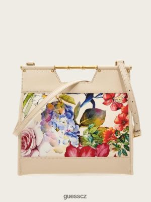 GUESS Czech Republic - GUESS Alia Printed Tote papír ženy 2BRD3085 tašky