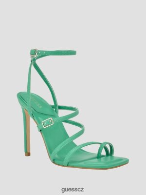 GUESS Czech Republic - GUESS Bolten Strappy Stiletto paty světle zelená ženy 2BRD3433 obuv