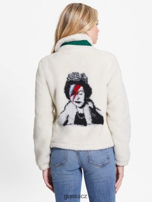 GUESS Czech Republic - GUESS Desiree bunda chytrý kámen ženy 2BRD1795 oblečení