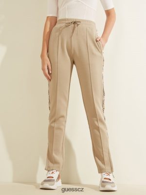 GUESS Czech Republic - GUESS Eco Britney Nové aktivní kalhoty Impact Grey ženy 2BRD2506 oblečení