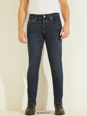 GUESS Czech Republic - GUESS Ekologické zúžení džíny Blackwater muži 2BRD4066 oblečení