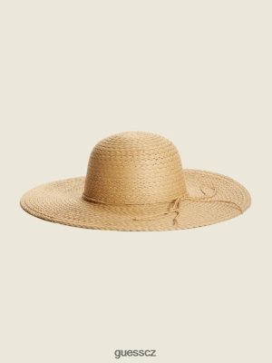 GUESS Czech Republic - GUESS Floppy slámový klobouk vera bílý ženy 2BRD3820 příslušenství