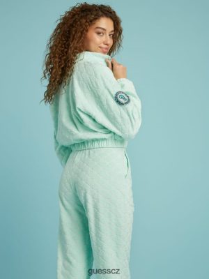 GUESS Czech Republic - GUESS Friendswithyou Zip-Up bunda Fwy ponurá modrá unisex 2BRD1846 oblečení