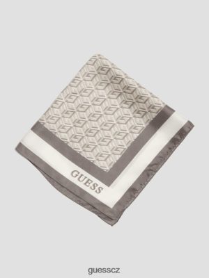 GUESS Czech Republic - GUESS G Cube Silk Scarf ocel ženy 2BRD3778 příslušenství