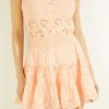 GUESS Czech Republic - GUESS Hesper sukně Peach Touch Multi ženy 2BRD2341 oblečení