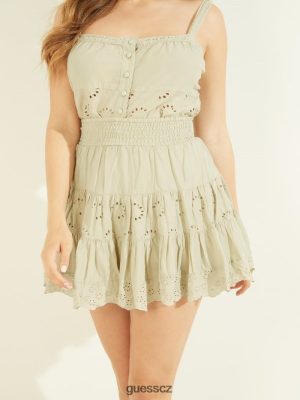 GUESS Czech Republic - GUESS Hesper sukně Ztraceno v tymiánu multi ženy 2BRD2443 oblečení