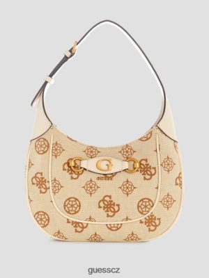 GUESS Czech Republic - GUESS Izzy logo hobo taška Logo Bellini ženy 2BRD3025 tašky
