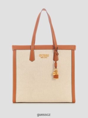 GUESS Czech Republic - GUESS Jovie Tote koňak ženy 2BRD3094 tašky