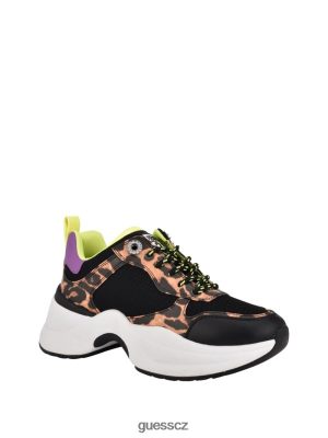 GUESS Czech Republic - GUESS Juless Chunky tenisky Černá látka ženy 2BRD2458 obuv