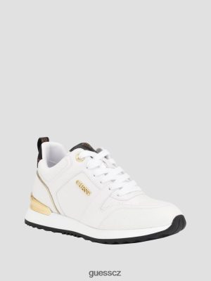 GUESS Czech Republic - GUESS Kadlinské logo tenisky wht květinový ženy 2BRD3334 obuv