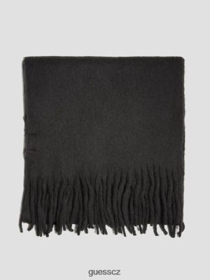 GUESS Czech Republic - GUESS Kellie přikrývka šátek Černý hadí ženy 2BRD3817 příslušenství