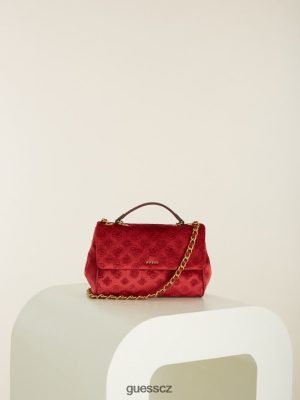 GUESS Czech Republic - GUESS Kimi Logo Convertible Crossbody Černá autentická mytí záhybů ženy 2BRD2929 tašky