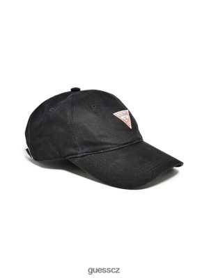 GUESS Czech Republic - GUESS Logo Baseball Hat černý ženy 2BRD3799 příslušenství