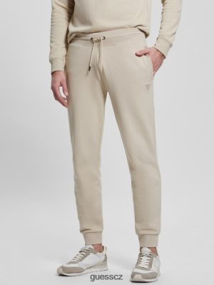 GUESS Czech Republic - GUESS Logo Eco Aldwin cemento muži 2BRD4012 oblečení