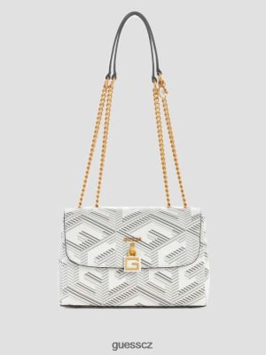 GUESS Czech Republic - GUESS Montreal G Cube Convertible Crossbody ocel ženy 2BRD2941 tašky