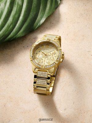GUESS Czech Republic - GUESS Multifunkční hodinky zlato muži 2BRD3553 příslušenství