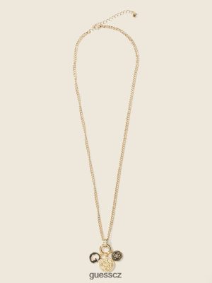 GUESS Czech Republic - GUESS Náhrdelník s logem kouzla zlato ženy 2BRD3913 příslušenství