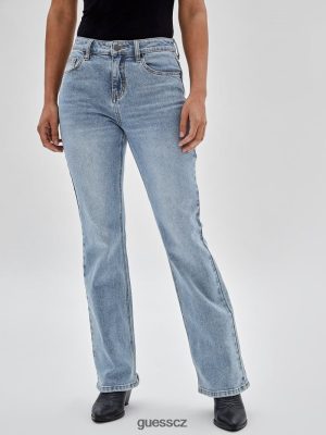 GUESS Czech Republic - GUESS Originals Kit Bootcut Jeans Go Leo Lt Wash unisex 2BRD175 oblečení