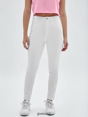 GUESS Czech Republic - GUESS Originals Kit Skinny Jeans Go Ecru Wash unisex 2BRD205 oblečení