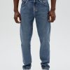 GUESS Czech Republic - GUESS Originals Kit rovné džíny Go Coltrane Medium Wash unisex 2BRD4048 oblečení