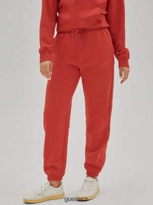 GUESS Czech Republic - GUESS Originals Kit tepláky Pagoda Red unisex 2BRD2470 oblečení